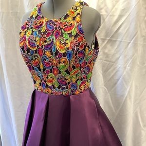 Size 16 Milano formal dress (short). New never worn!